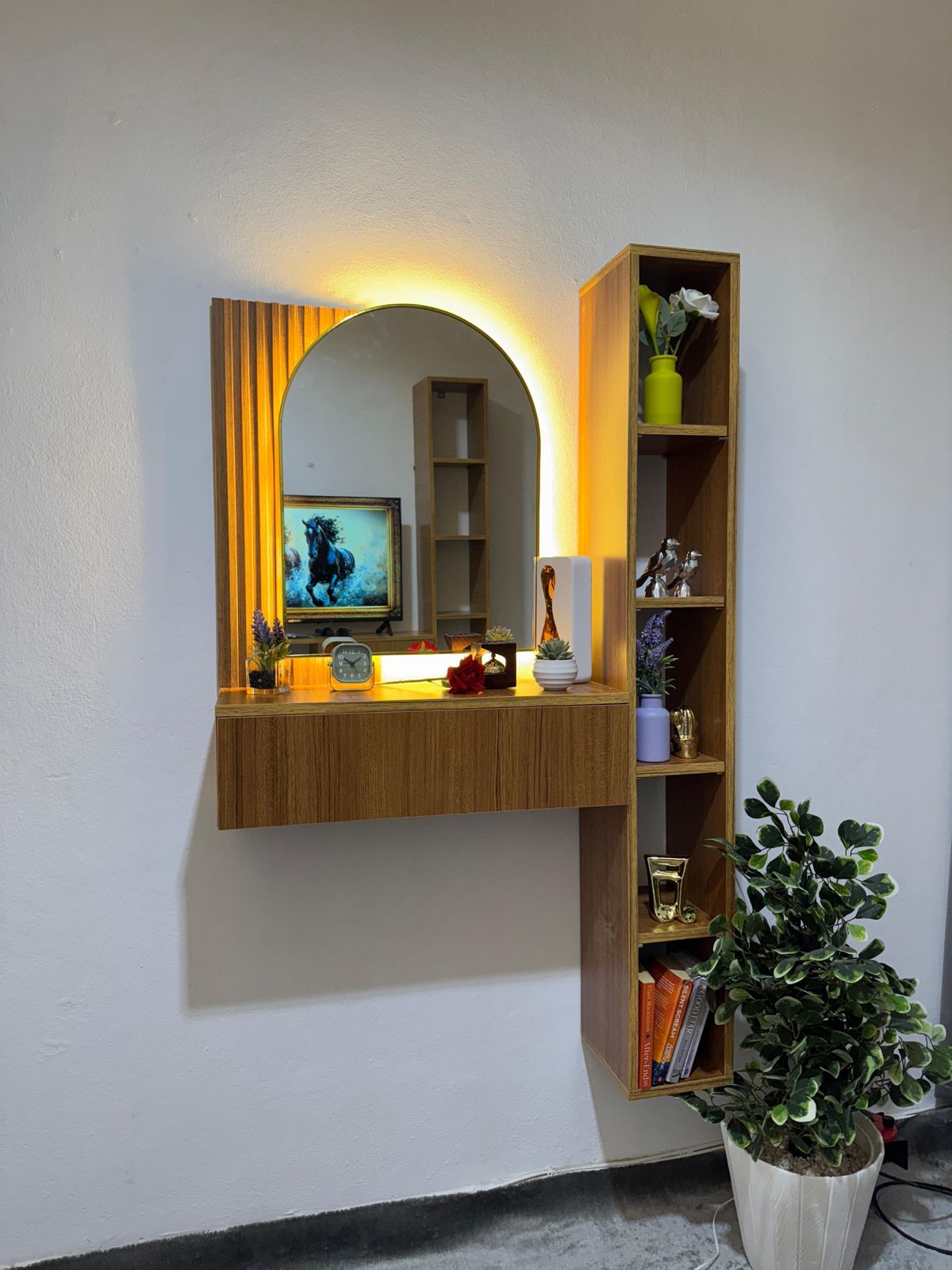 Un décor qui capture l'esprit de la beauté marocaine.